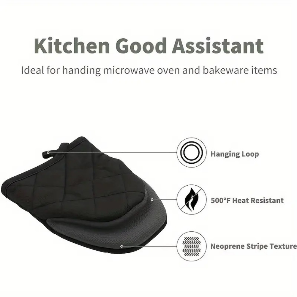 Oven Mitts 500°F Heat Resistan - đánh giá và giá Oven Mitt Silicone