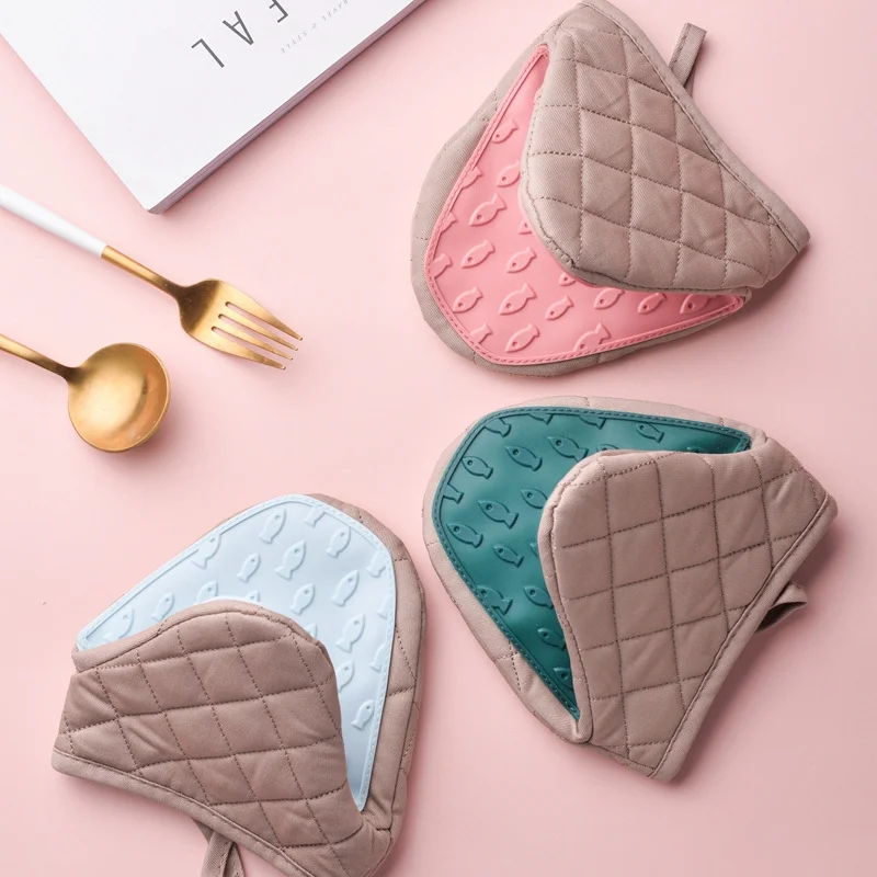 1pc Kitchen Anti scald Oven Gl - đánh giá và giá Oven Mitt Silicone