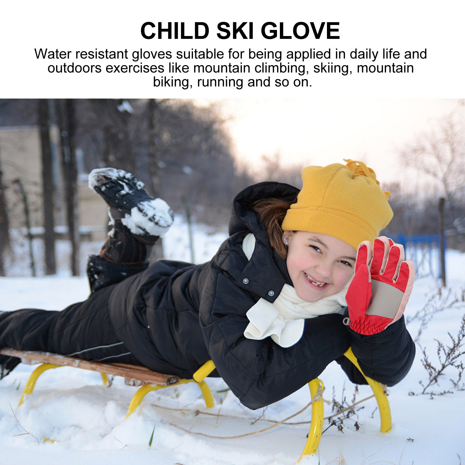1Pair Kids Winter Gloves Water - đánh giá và giá Winter Glove Insulated