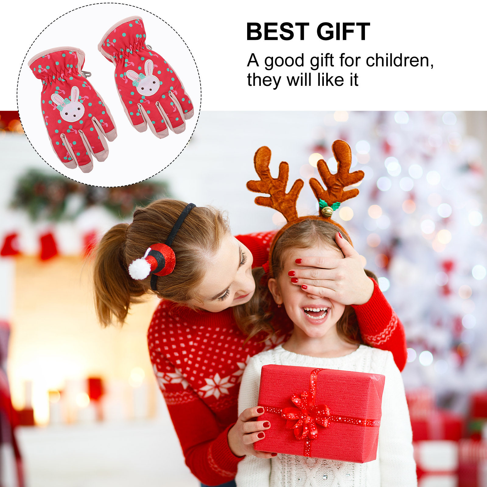1Pair Kids Winter Gloves Water - đánh giá và giá Winter Glove Insulated